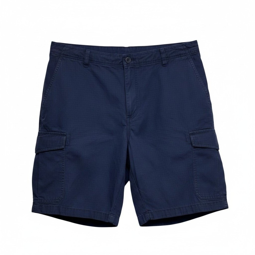 IZOD Saltwater Relaxed Classics Mens Cargo Shorts‎ Blue 40W Golfcore Gorpcore